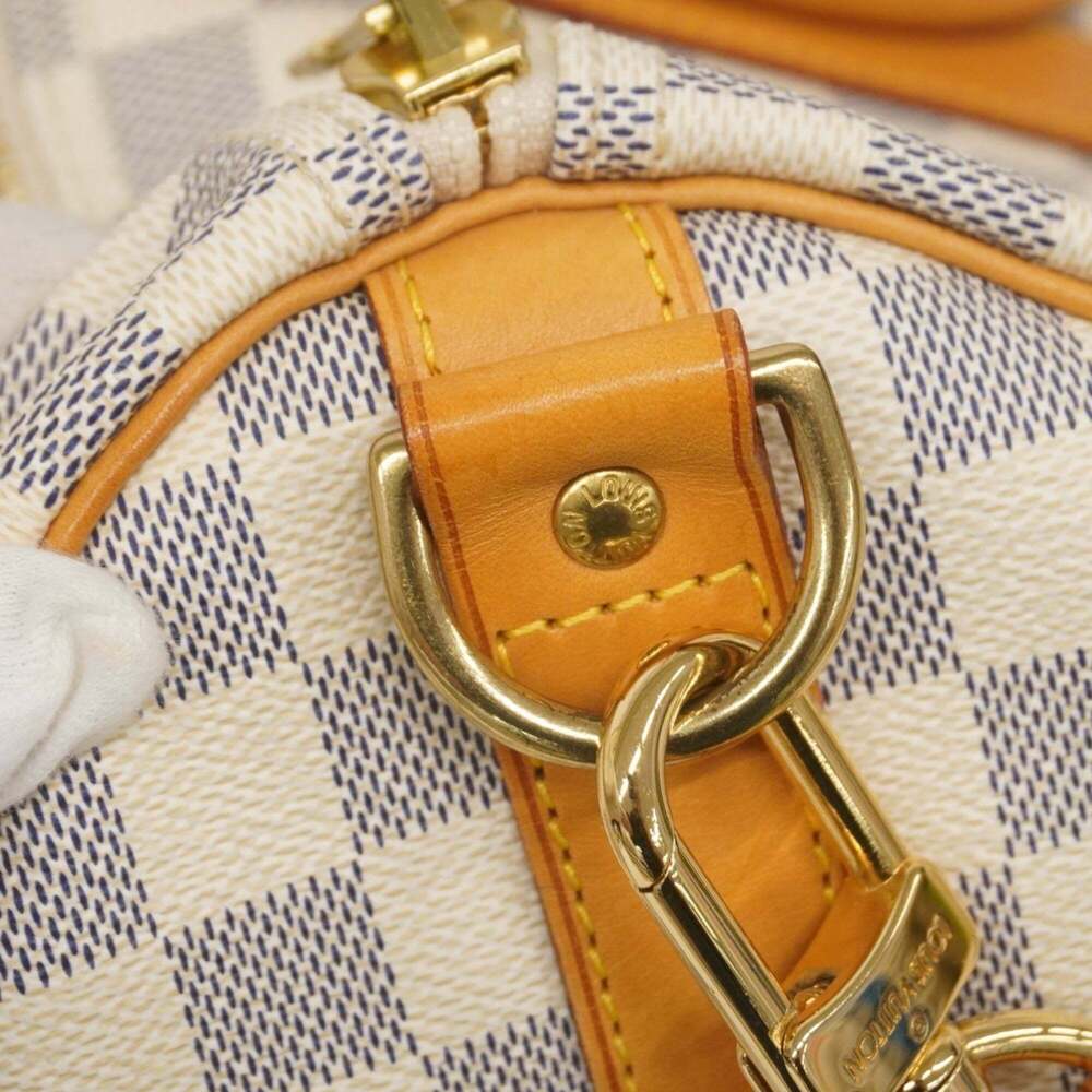 Louis Vuitton Keepall Bandouliere 45 Damier Azur Boston Bag N48223 White Women's - Picture 9 of 16